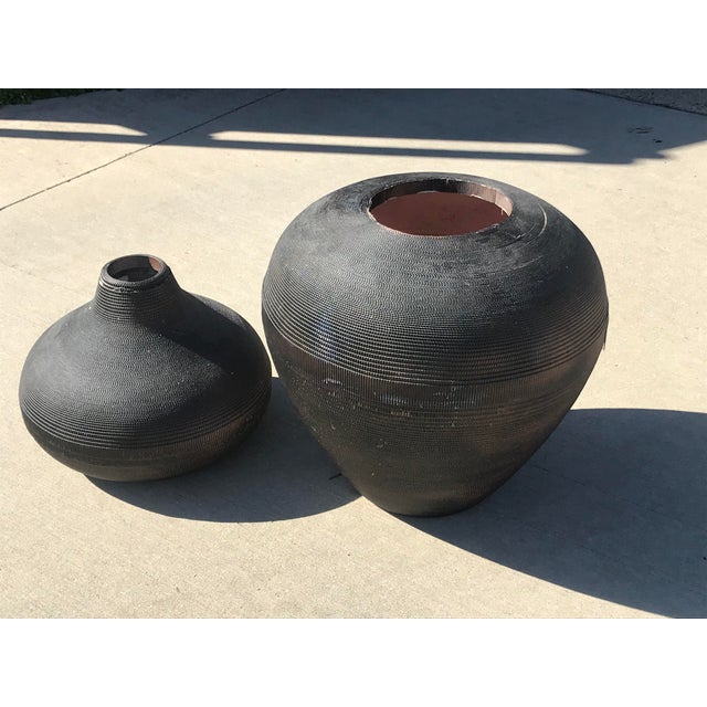 Flute of Chicago Corrugated Cardboard Vases a Pair Chairish