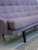 1960s Danish Modern Sofa in Lavender Linen For Sale - Image 11 of 14