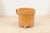 A French rustic pottery vegetable steamer from the 19th century, with yellow glaze. Created in France during the 19th...