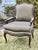 Traditional Fairfield Co Wood Armchair Vintage Traditional French Louis XV Parlor Accent For Sale - Image 3 of 12