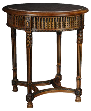 Louis XVI French Beechwood Side Table
