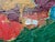 Abstract Late 20th Century Signed C. Mortimer Abstract Expressionist Impasto Oil Painting on Canvas For Sale - Image 3 of 6
