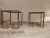 Metal Vintage Brass G-Shaped Side Tables, Set of 2 For Sale - Image 7 of 7