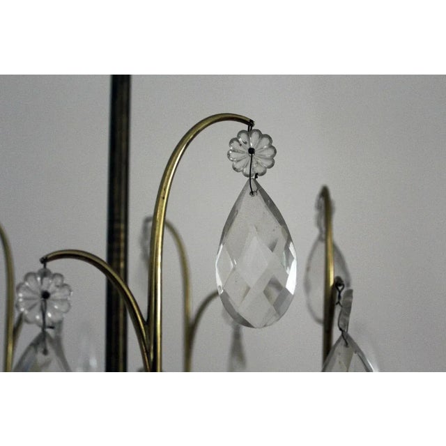 Crystal Chandelier, 1950s For Sale - Image 6 of 13