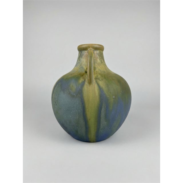 Art Ceramic Vase by G. Méténier, France, 1920s-1930s For Sale - Image 3 of 10