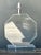 Contemporary Vintage Slab Lucite Octagon Lamp For Sale - Image 3 of 12