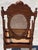 Brown Late 19th Century Medallion Armchairs in Turned and Carved Wood, 1890, Set of 6 For Sale - Image 8 of 9