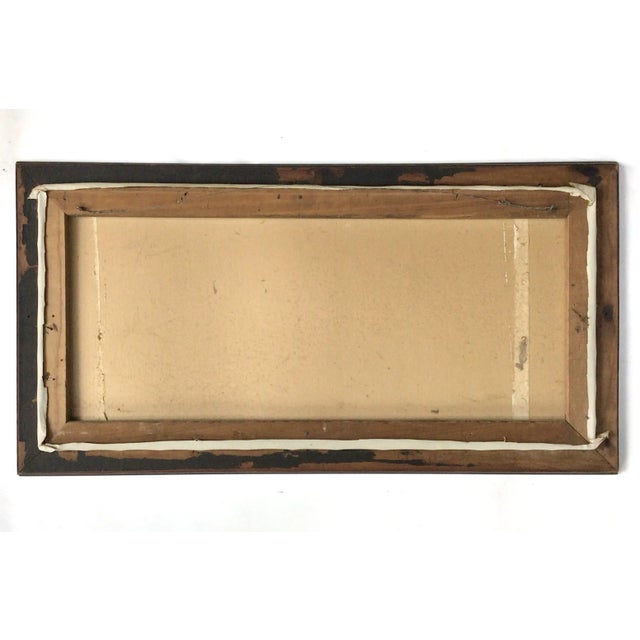 Mid-Century Birddog With Quail Oil Painting Signed/Dated For Sale - Image 6 of 6