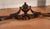 1900s Antique French Louis XVI Walnut & Satinwood Inlay Console Table For Sale - Image 6 of 18