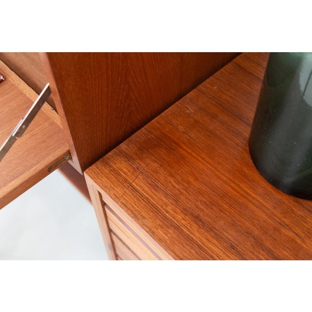 Danish Modular Royal Teak Wall Unit by Poul Cadovius for Cado, 1950s For Sale - Image 17 of 18