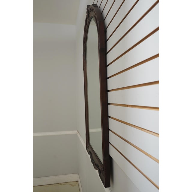 Age: C.1998 Details: Finish No.29 Mahogany Beveled Glass Fine Carved Details High Quality Construction Traditional Style...