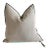 Natural French Linen Pillow For Sale