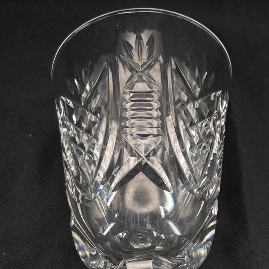 Vintage Waterford Crystal “Clare” White Wine Glasses, Goblets - Pair For Sale - Image 10 of 12