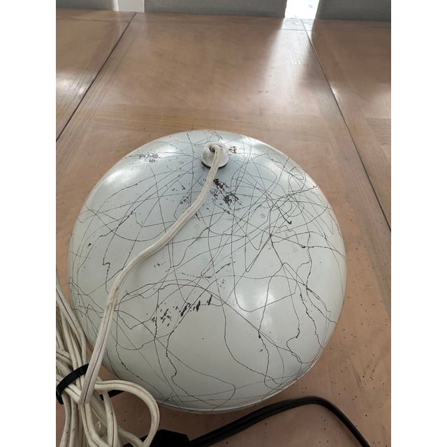 Mid 20th Century Afco Style Spotlight Atomic Table Lamp Dome Globe Eyeball For Sale In Fayetteville, AR - Image 6 of 10