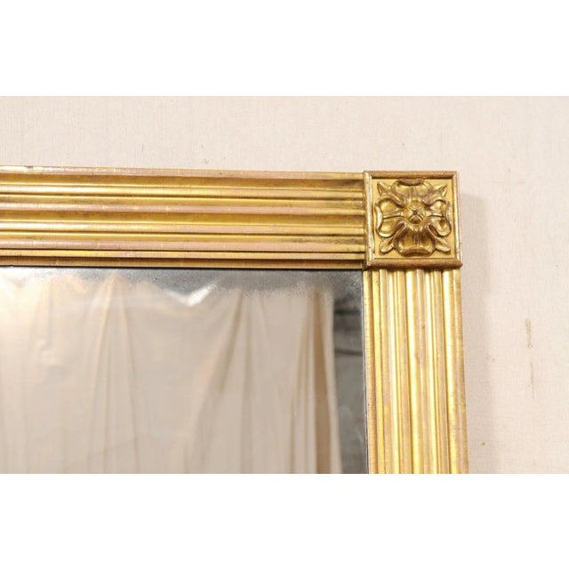 19th Century Antique English Gilt Mirror For Sale - Image 10 of 11