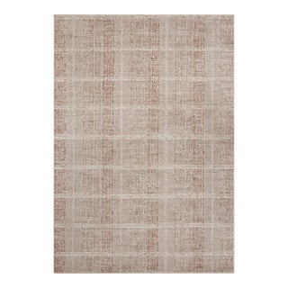 Angela Rose x Loloi Ember Clay / Sand 3'-6" x 5'-6" Accent Rug For Sale