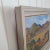 1950s Mid-Century Swedish Modernist Landscape Oil Painting by Nils Dramé For Sale - Image 9 of 18