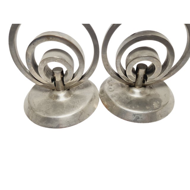 Art Deco Candleholder, Germany, 1970s, Set of 2 For Sale - Image 9 of 18