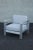 Contemporary Mozaic Company Modern Pair of Aluminum Outdoor Lounge Chairs For Sale - Image 3 of 12