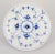 Royal Copenhagen Blue Fluted Plain. A set of four small lunch plates in porcelain\. Model number 1/179. Date: 1980-1984....