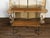 American Midcentury Metal and Wood Two-Tiered Shelving Unit with Twisted Motifs For Sale - Image 11 of 12