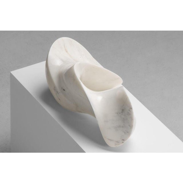 Frie, Abstract Carrara Marble Sculpture, 1970, Marble For Sale - Image 15 of 18