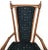 Mid 20th Century Vintage Italian Renaissance Directoire Hunter Green Desk Dining Accent Armchair For Sale - Image 5 of 13