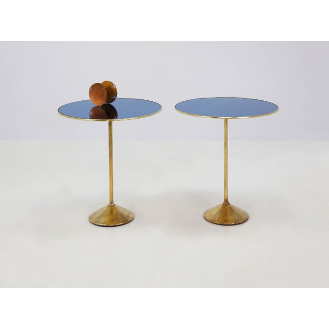 Large Model T2 Varedo Side Tables by Osvaldo Borsani for Atelier Borsani, Italy, 1951, Set of 2 For Sale - Image 10 of 10