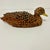 1950s Arts & Crafts Boho Chic Adirondack Pine Cone & Paper Mache’ Duck Figurine For Sale - Image 10 of 16