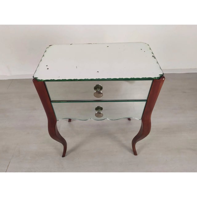 Vintage Mirrored Nightstand For Sale - Image 15 of 15