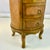 1980s British Colonial Ralph Lauren Style Round Herringbone Cane & Wood Cabinet, 4 Drawers For Sale - Image 11 of 16