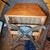 1970s Mid-Century Modern Faux Leather Swivel Rocker Chair For Sale - Image 12 of 17