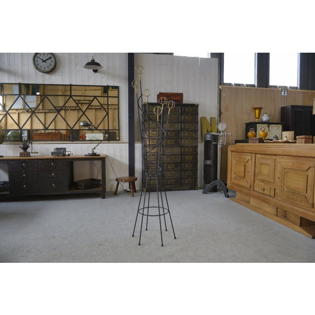 Astrolabe Coat Rack by Roger Feraud, 1960s For Sale - Image 10 of 10
