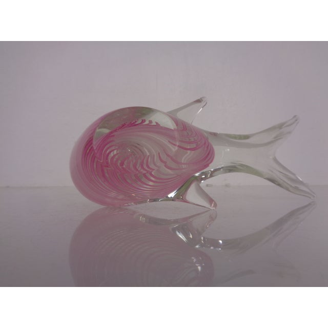 Pink Murano Glass Bird, Italy, 1960s For Sale - Image 10 of 18