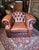Maroon Vintage English Leather Chesterfield Tub Chair, 1980s For Sale - Image 8 of 9
