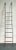 Vintage Regency Scroll Wrought Iron Decorative Ladder For Sale - Image 4 of 5