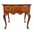 An exceptional English George III period walnut lowboy dressing table, dating to the late 18th century (circa 1770). The...