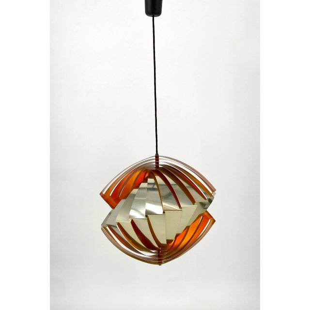 Pendant Lamp by Louis Weisdorf for Studio Lyfa, 1960s For Sale - Image 15 of 15