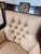 Empire Style Swivel Desk Chair in Leather For Sale - Image 4 of 8