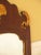 Chippendale Henredon Mahogany Framed Beveled Glass Mirror For Sale - Image 3 of 8