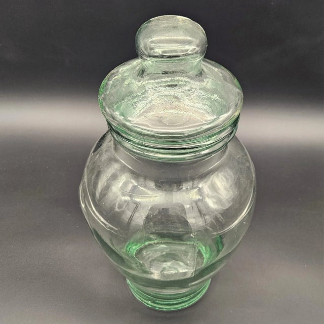 Art Nouveau Mouth-Blown Candy Glass, 1890s For Sale - Image 3 of 7