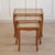 Vintage Nesting Tables in Viennese Wicker, Set of 3 For Sale - Image 10 of 13