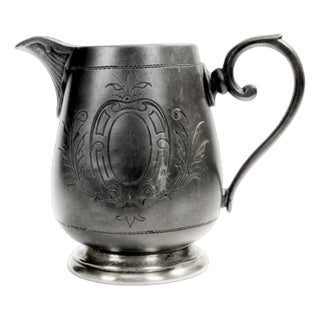 Art Nouveau Milk Jug by Plewkiewicz, Poland, Early 1900s For Sale