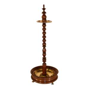Early 19th Century American Walnut Tavern Pipe Stand