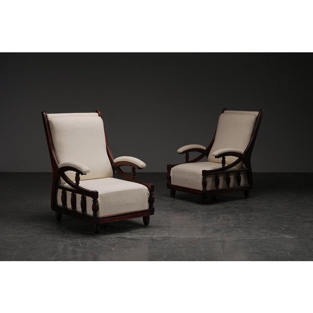 French Chairs, 1940s, Set of 2 For Sale - Image 3 of 18