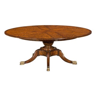 Regency Mahogany Extension Dining Table For Sale