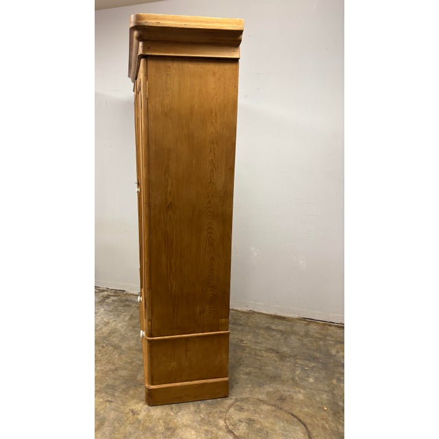 19th Century English Pine Wardrobe For Sale In Naples, FL - Image 6 of 8
