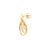 Elegant drop earrings crafted in 14k gold. Featuring a series of interlocking circles, creating a cascading effect. The...