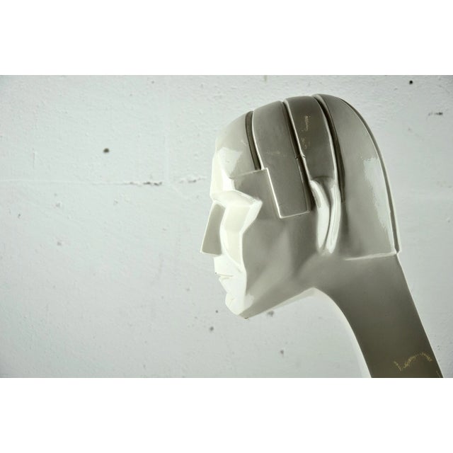 Art Deco Sculpture Bust For Sale - Image 10 of 12
