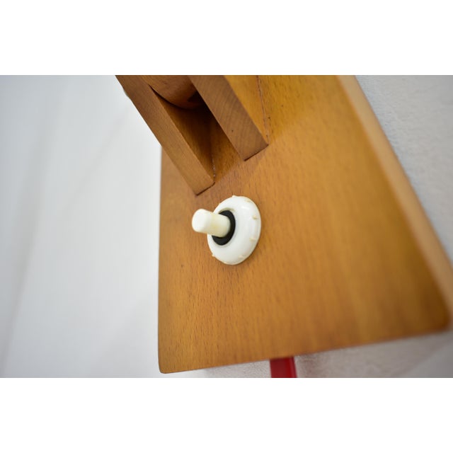 Mid-Century Wall Lamp from Pokrok Žilina, 1960s For Sale - Image 10 of 18